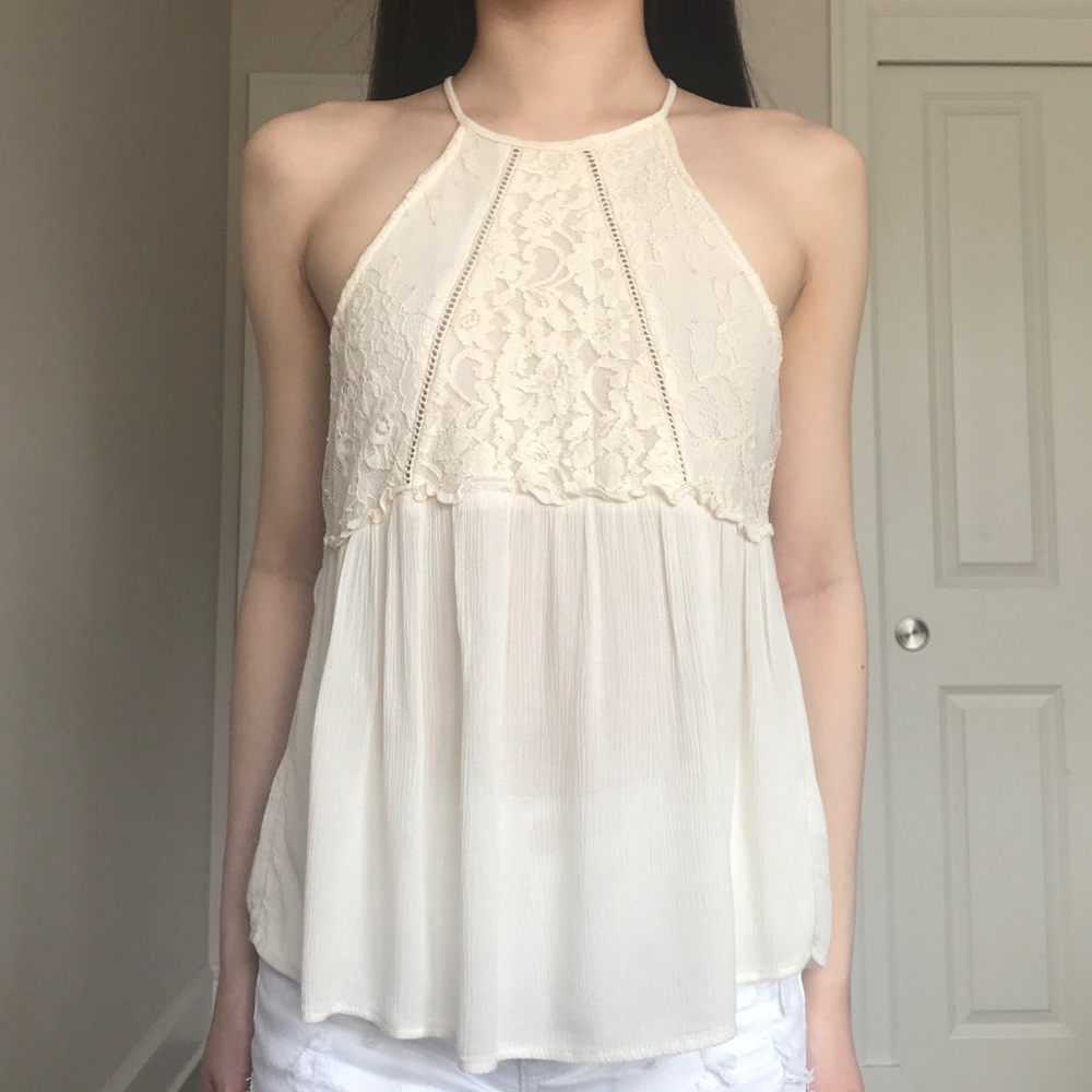 American Eagle Lace Tank Top